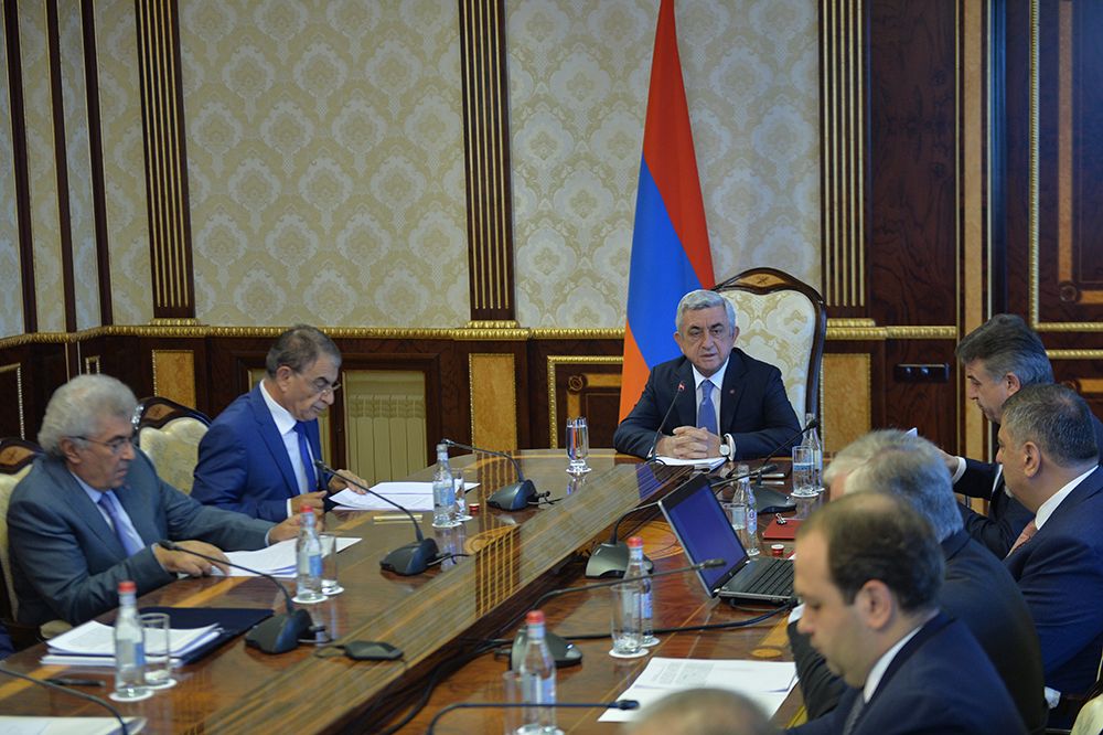 Նախագահն Ազգային անվտանգության խորհրդի նիստ է հրավիրել