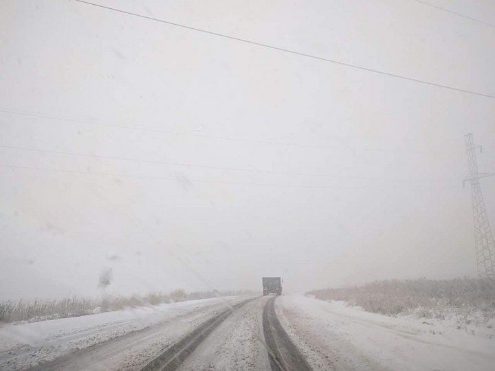 Սյունիքի որոշ հատվածներում ձյուն է տեղում