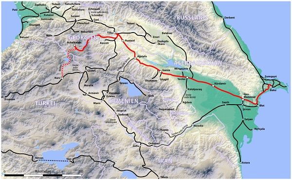 Այսօր բացվելու է Բաքու-Թբիլիսի-Կարս երկաթուղին