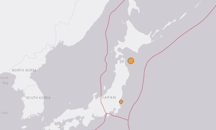 Ճապոնիայում հզոր երկրաշարժ է գրանցվել