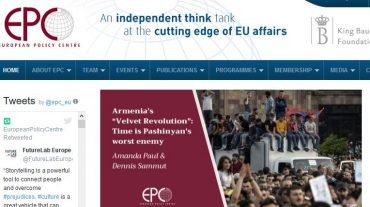 Ժամանակը Նիկոլ Փաշինյանի դեմ է աշխատում. European Policy Centre