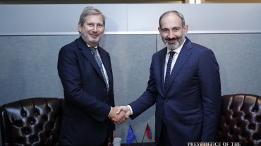 Եվրամիությունը հետևողականորեն շարունակելու է Հայաստանի հետ փոխգործակցության խթանմանն ուղղված ծրագրերն ու միջոցառումները. Նիկոլ Փաշինյանը հանդիպում է ունեցել Յոհաննես Հանի հետ