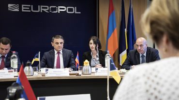 Ոստիկանապետը հանդիպել է Եվրապոլի տնօրենի հետ