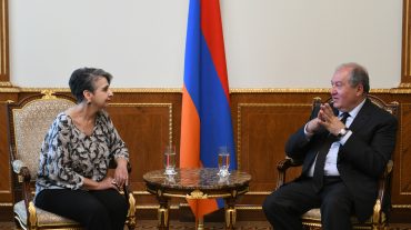 Ռուբեն Վարդանյանի քրոջը՝ Մարինե Ալեսին շնորհվել է ՀՀ մշակույթի վաստակավոր գործչի պատվավոր կոչում