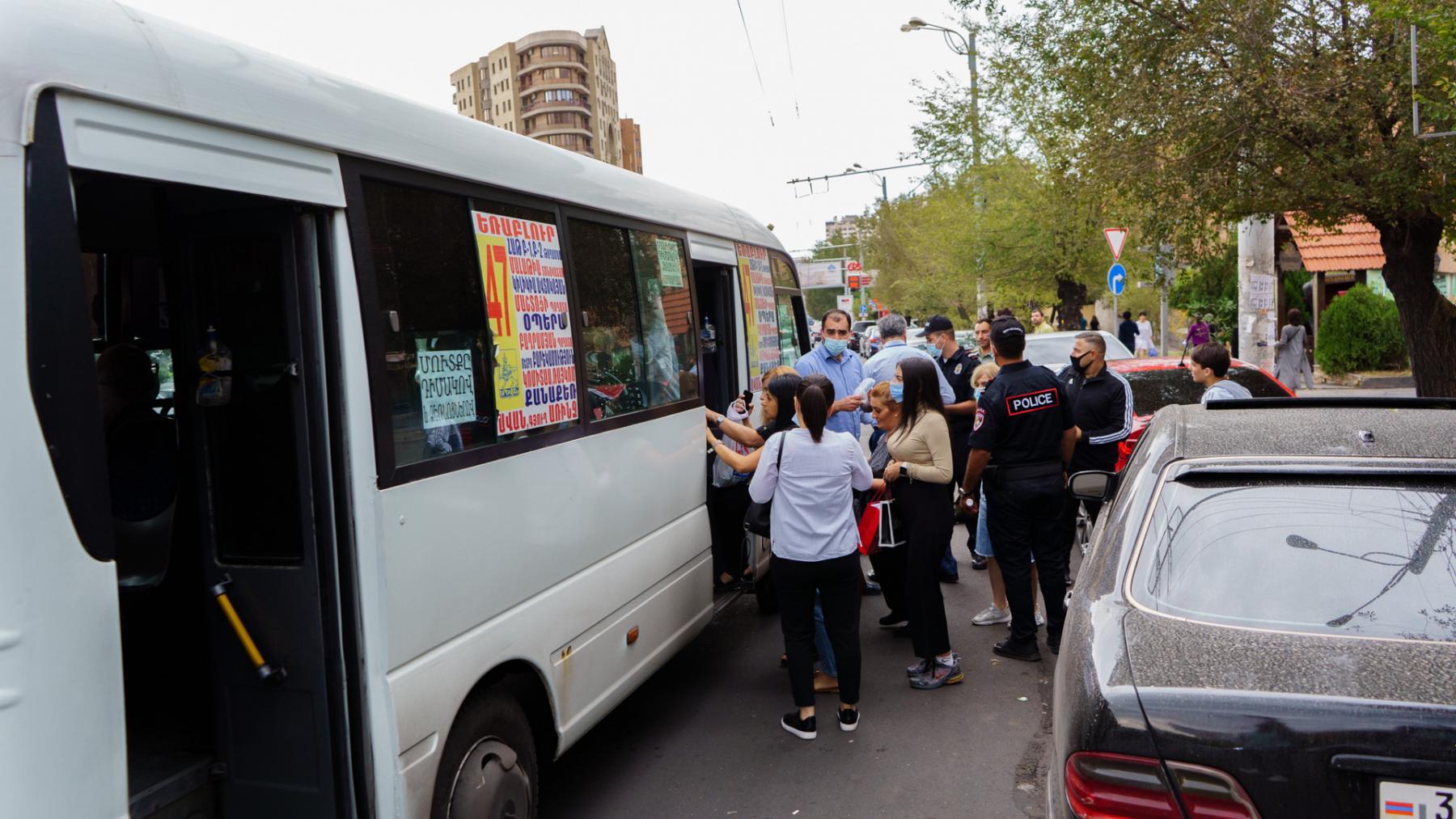 ՔՏՀԱ տեսչական մարմինը հանրային տրանսպորտի վերահսկողությունն իրականացրել է Երևանի Արաբկիր և Դավթաշեն վարչական շրջաններում