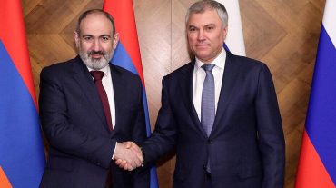 Փաշինյանը հանդիպել է Վոլոդինի հետ