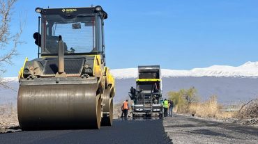 Հիմնանորոգվում է Արմավիրի մարզի Ծիածան‚ Աղավնատուն-Լեռնամերձ բնակավայրերն իրար կապող ավելի քան 7 կմ-ոց ճանապարհահատվածը