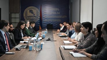 Եվրոպական ներդրումային բանկի պատվիրակության հետ քննարկվել են Հյուսիս-հարավի Սիսիան-Քաջարան հատվածի կառուցման ներդրումային ծրագրի մանրամասները