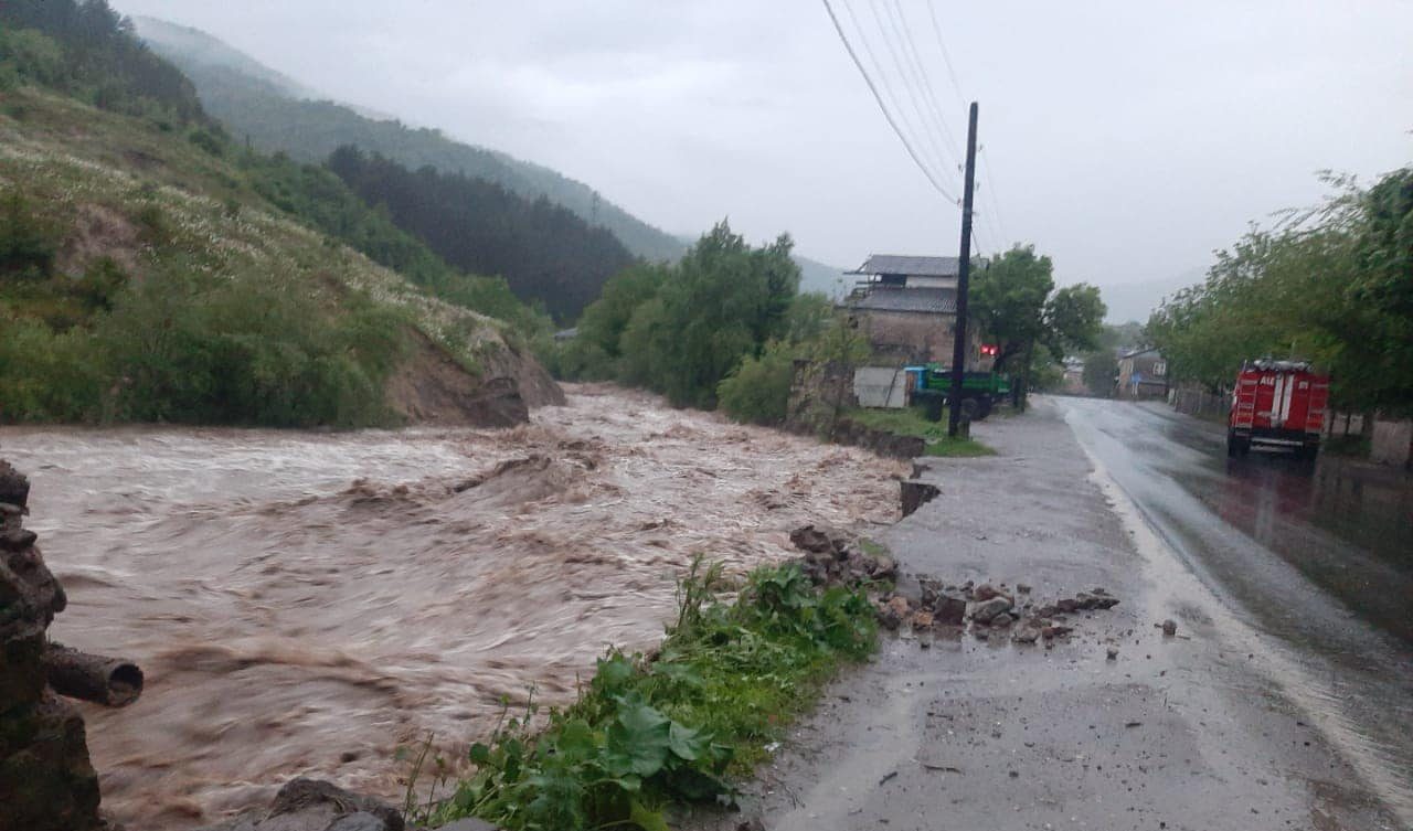 «Ալավերդի-Արճիս-Նոյեմբերյան» ջրատարը հայտնվել է ջրի տակ