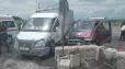 Շիրակի մարզում բախվել են «Mercedes Vito»-ն ու բեռնատար «Գազել»-ը․ կա 7 տուժած