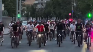 Նիկոլ Փաշինյանը հերթական հեծանվային զբոսանքն է ունեցել քաղաքացիների հետ