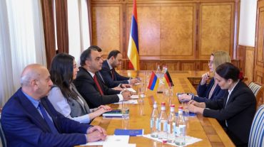 ՆԳ նախարարն ընդունել է Գերմանիայի դեսպանին