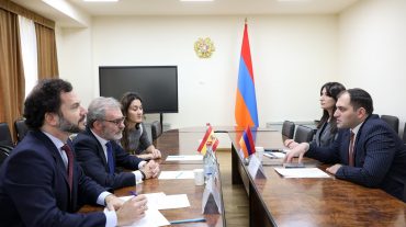 Իսպանիայի հետ գործակցության ընդլայնման մեծ ներուժ կա. Գևորգ Մանթաշյանն ընդունել է դեսպանին