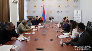 Քրեակատարողական ծառայության պետն ընդունել է հասարակական դիտորդների խմբի անդամներին