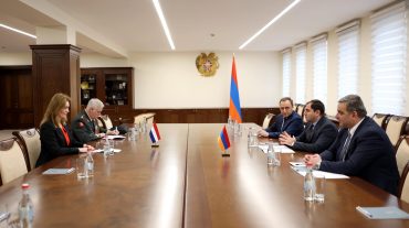 Քննարկվել են պաշտպանության բնագավառում Հայաստանի և Նիդերլանդների միջև համագործակցության հնարավորություններին վերաբերող հարցեր